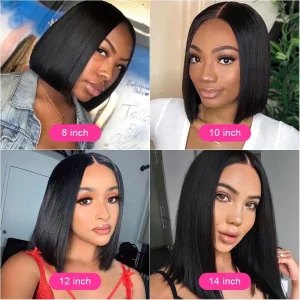 Bob Wig HD Lace Wig Straight Hair