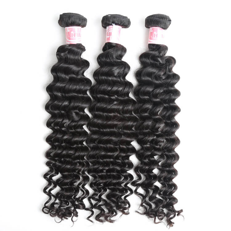 zoe human hair bundles deep wave